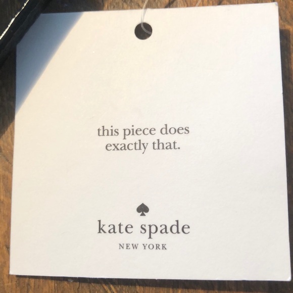SOLD -KATE SPADE- Hold the Phone! Black Leather - Picture 4 of 6